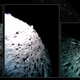 A sequence of images taken as Rover-1B made its first hop on September 23, 2018.